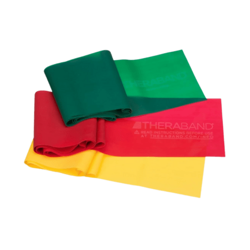 therabands latex long resistance bands